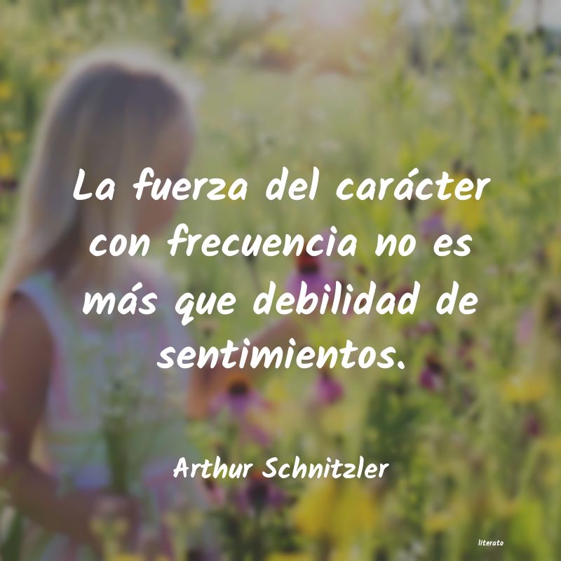 Frases de Arthur Schnitzler