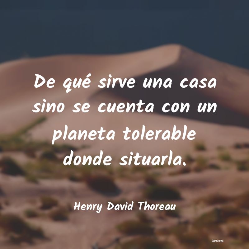 Frases de Henry David Thoreau