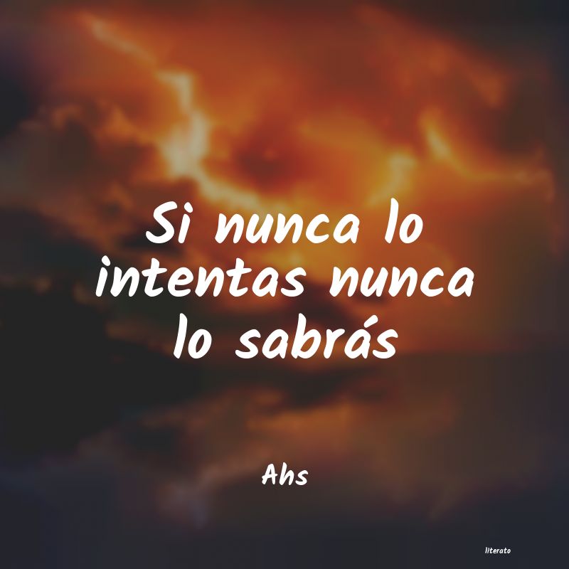 frases de Ahs