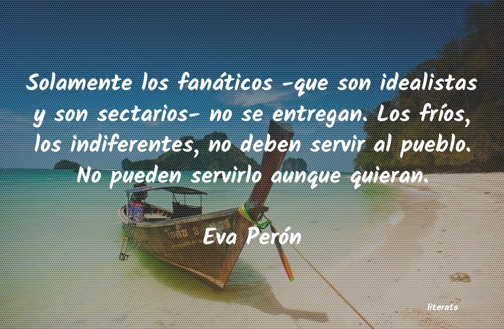 Frases de Eva Perón