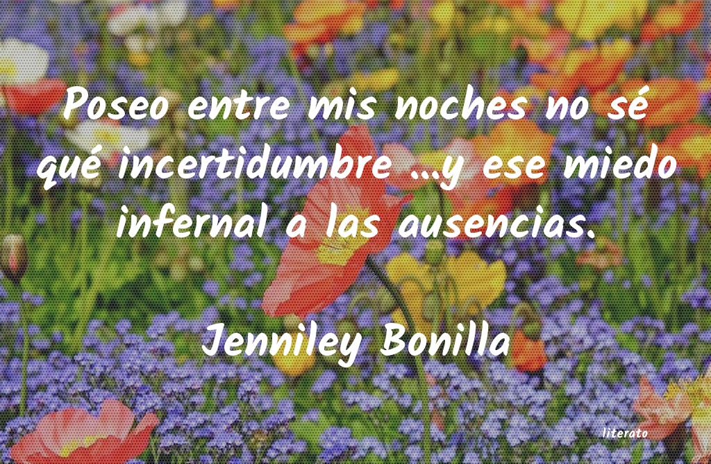 frases de Jenniley Bonilla