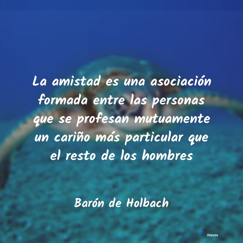 Frases de Barón de Holbach