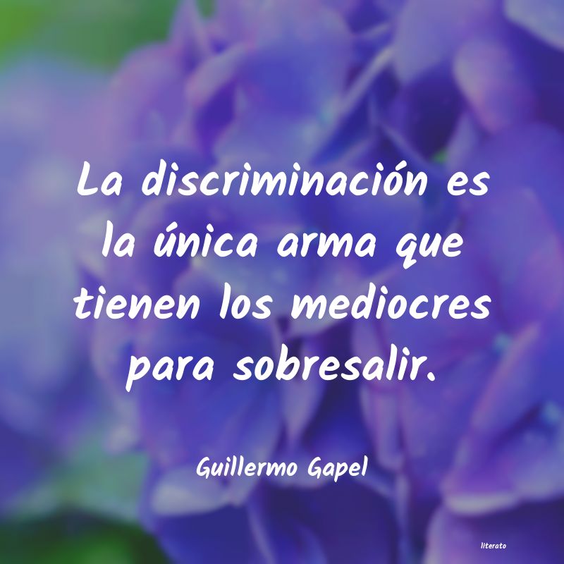 discriminacion