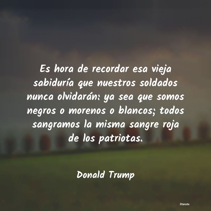 Frases de Donald Trump