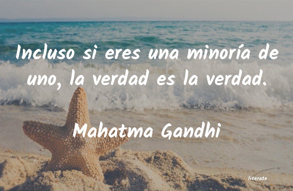 Frases de Mahatma Gandhi