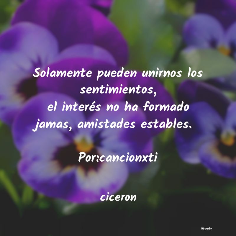 Frases de ciceron