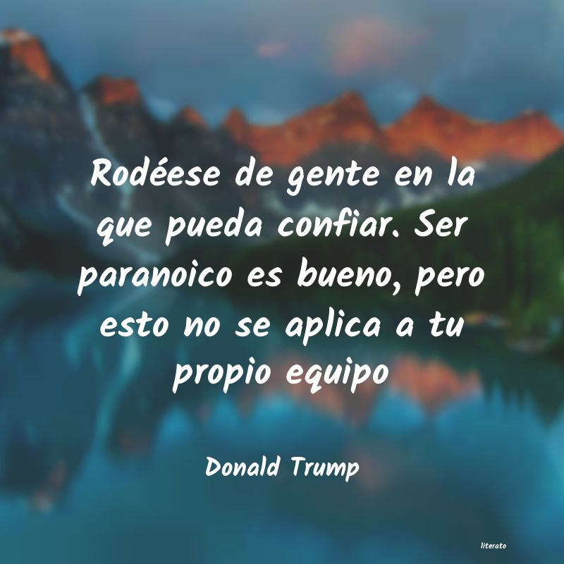 Frases de Donald Trump