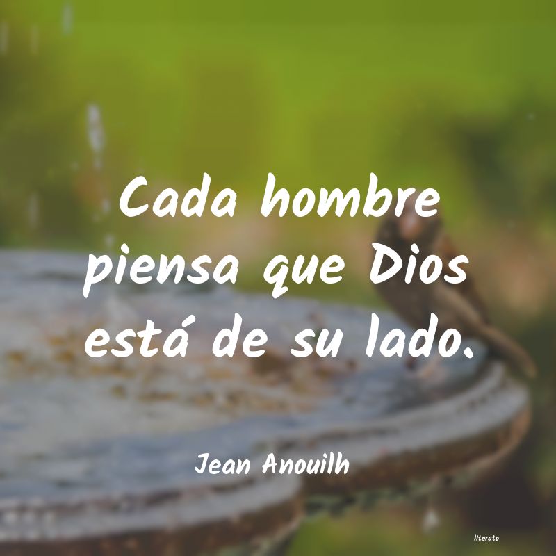 Frases de Jean Anouilh