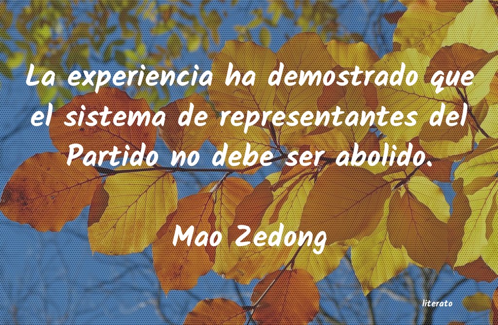 Frases de Mao Zedong