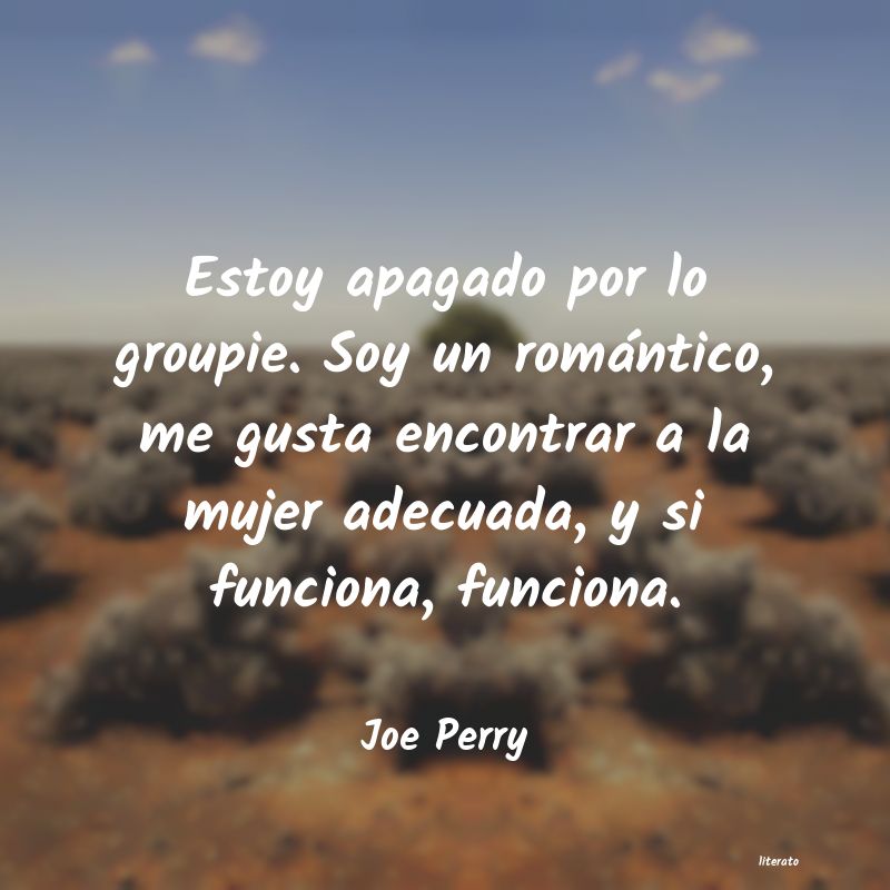 Frases de Joe Perry