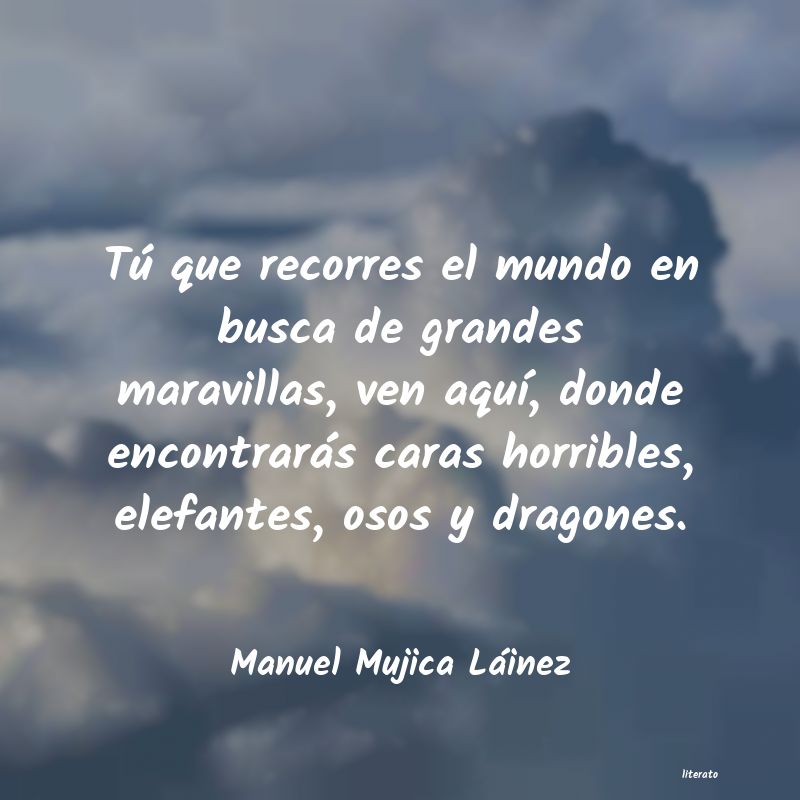 Frases de Manuel Mujica Láinez