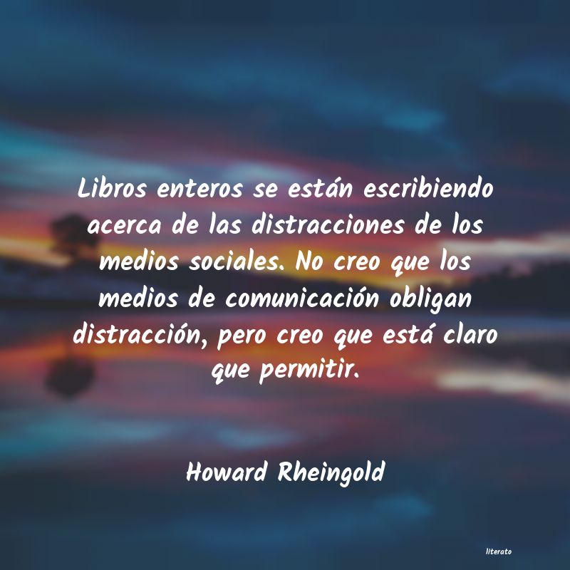 Frases de Howard Rheingold