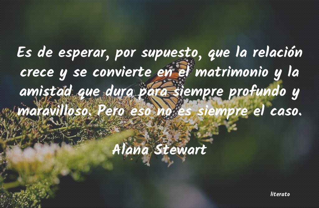 Frases de Alana Stewart