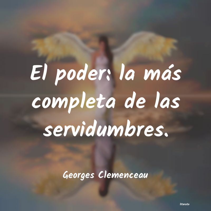 Frases de Georges Clemenceau