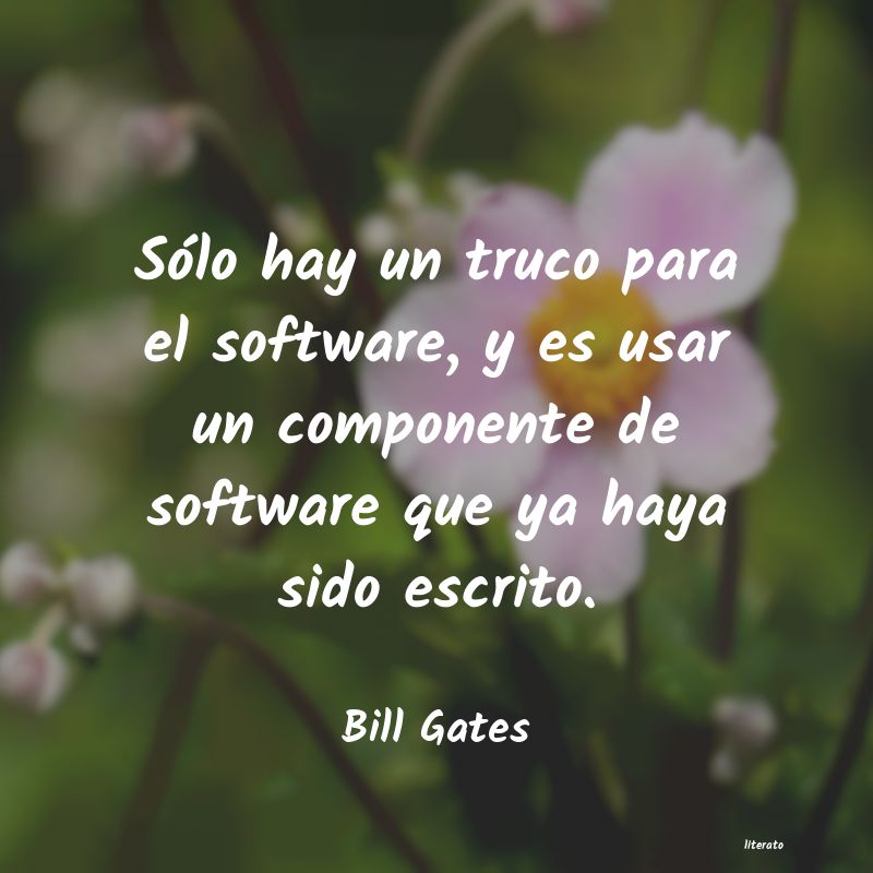 frases de Bill Gates