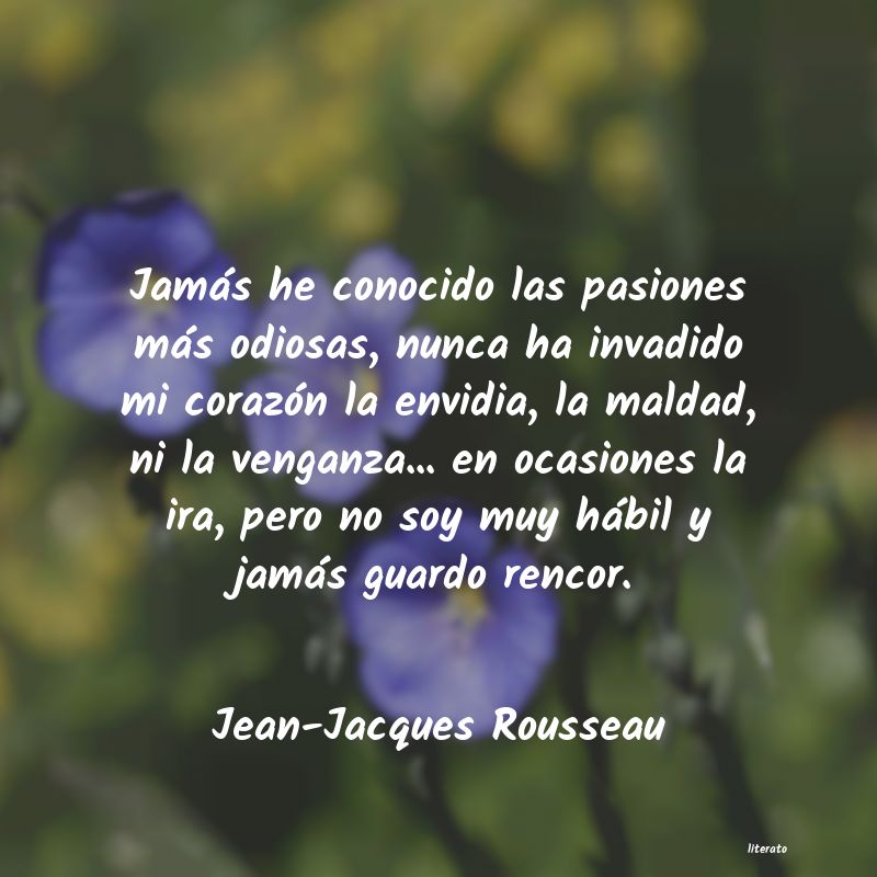 Frases de Jean-Jacques Rousseau