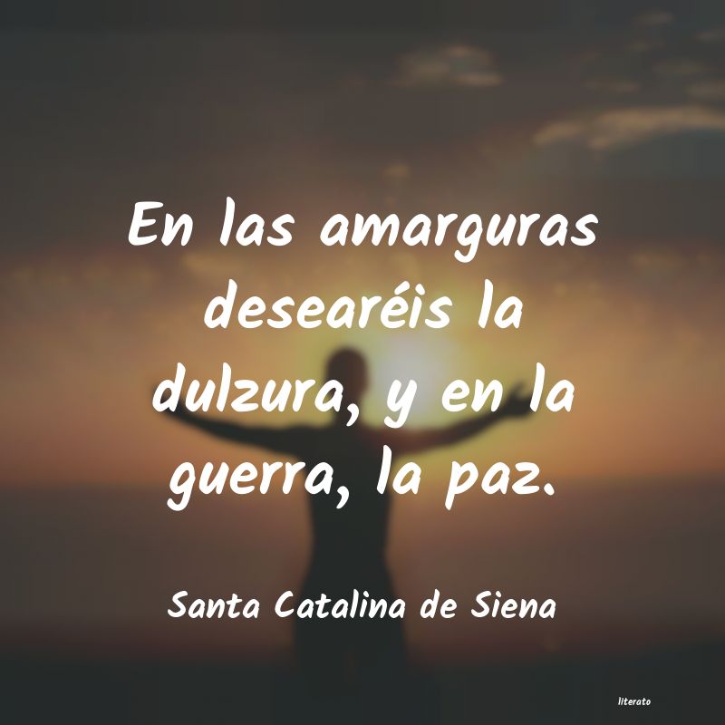 Frases de Santa Catalina de Siena