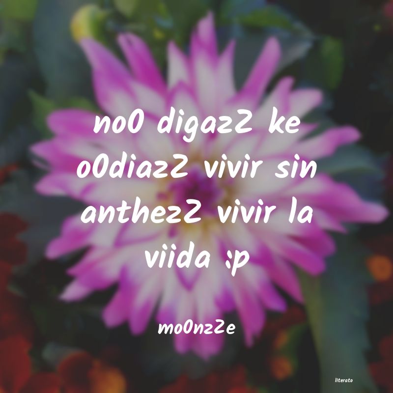 Frases de mo0nzZe