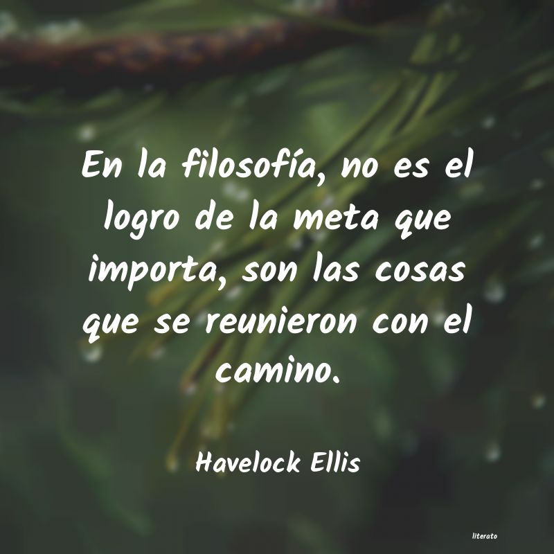 frases de Havelock Ellis