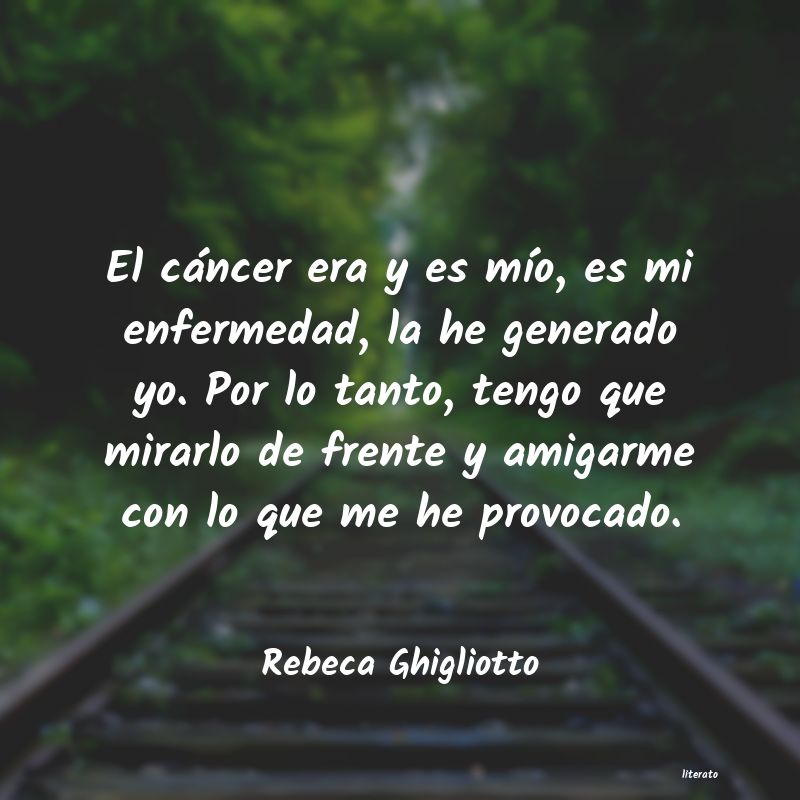 frases para un enfermo de cancer