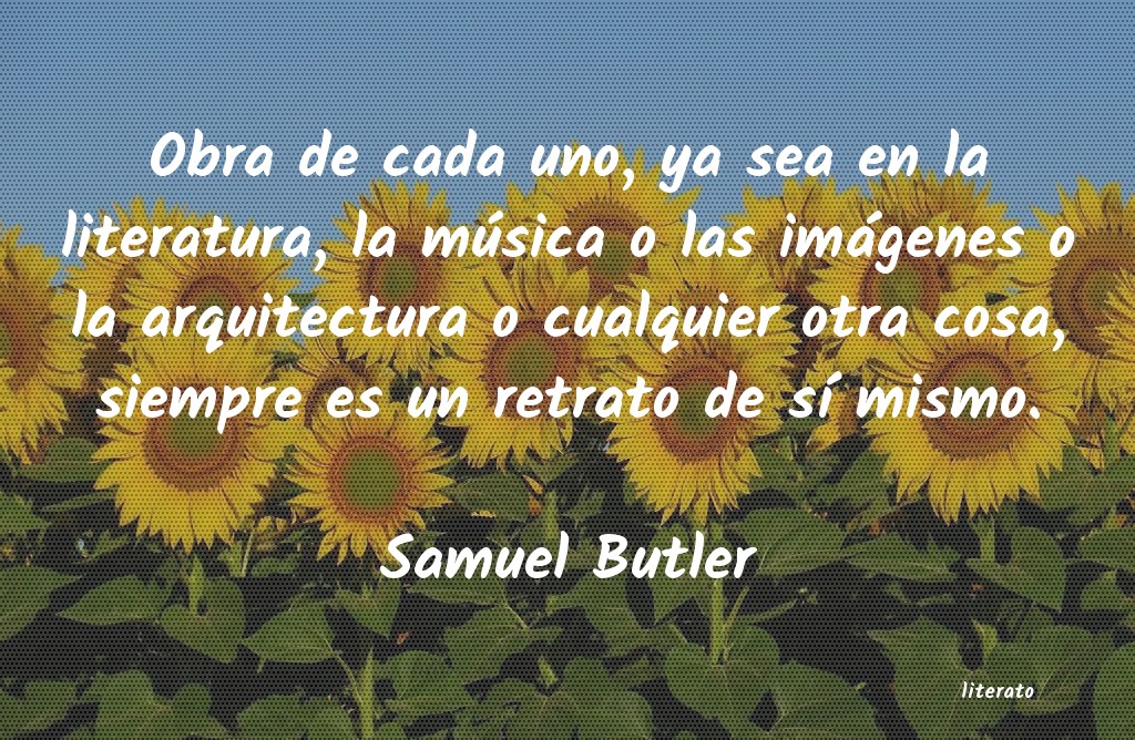 Frases de Samuel Butler