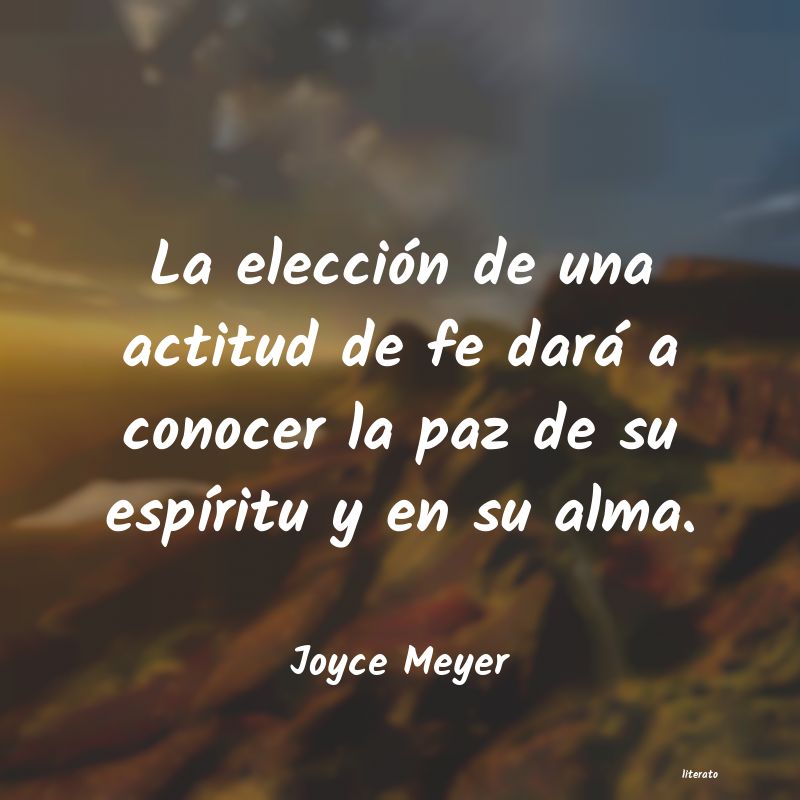 Frases de Joyce Meyer