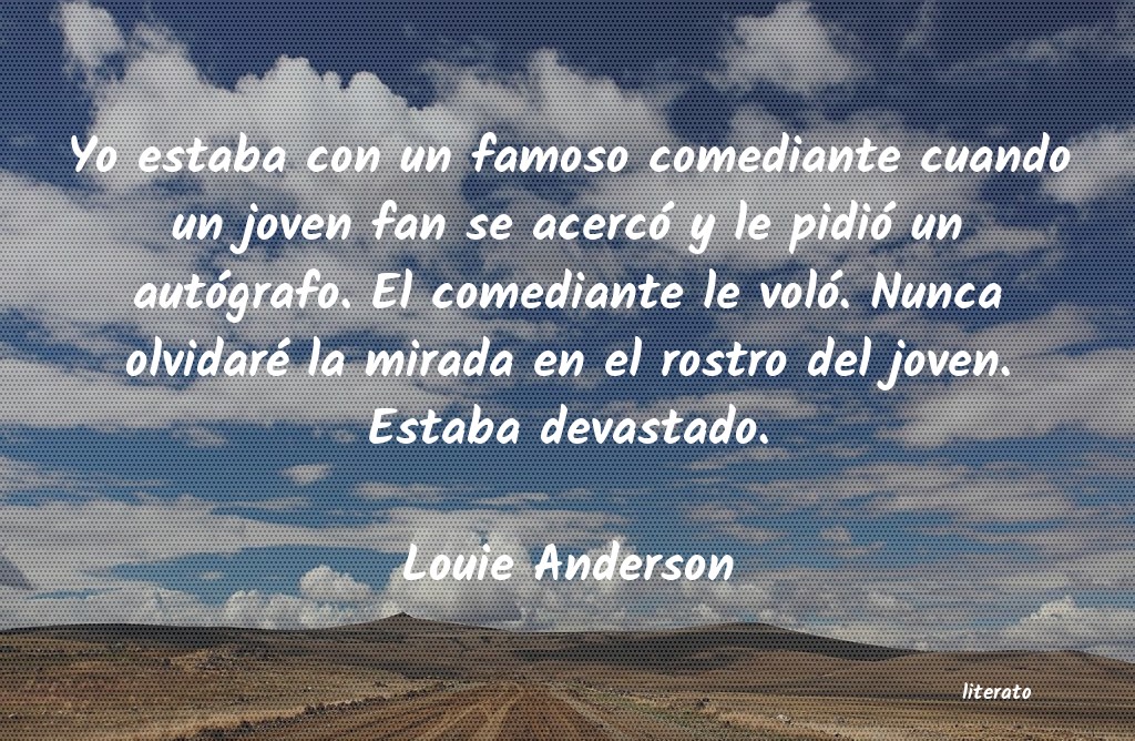 frases de Louie Anderson