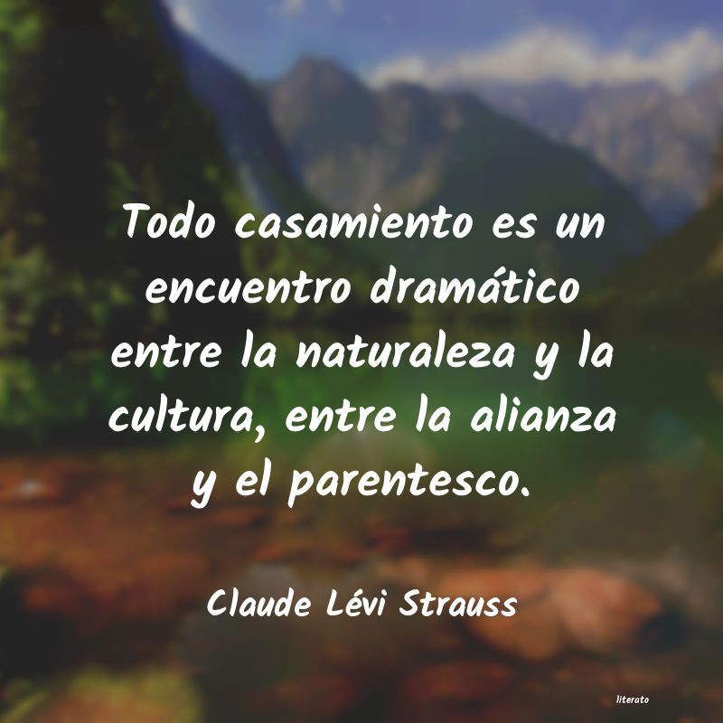 frases de levy strauss