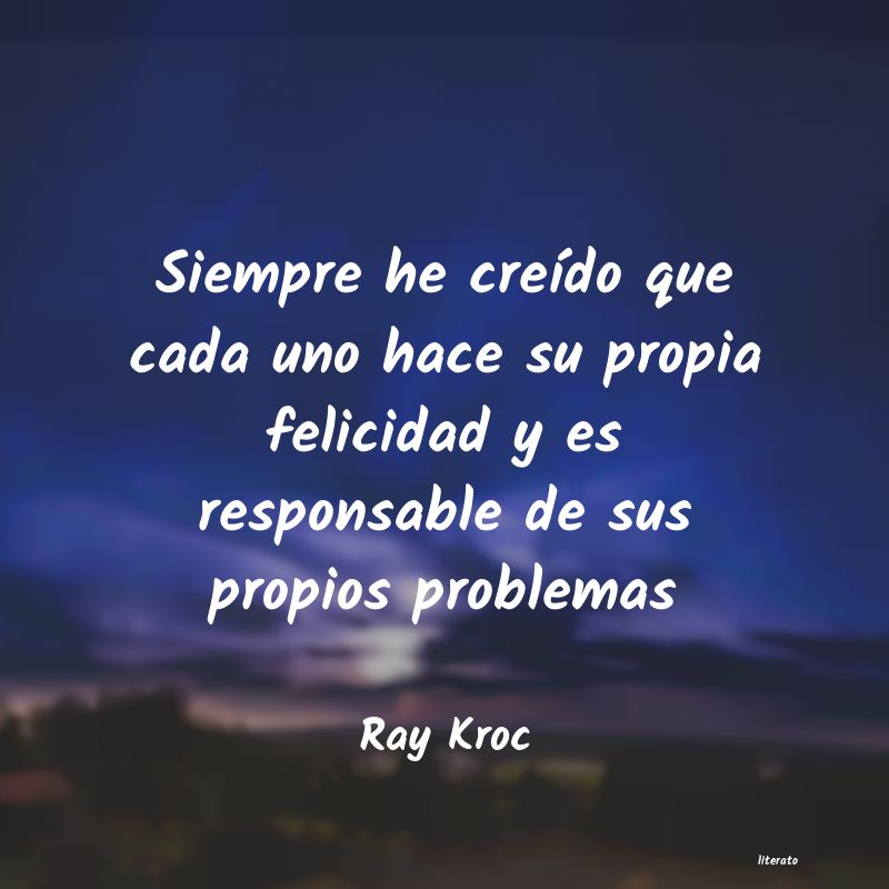 Frases de Ray Kroc