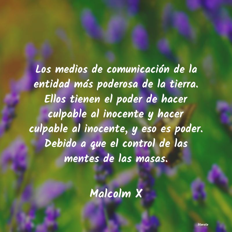frases de Malcolm X