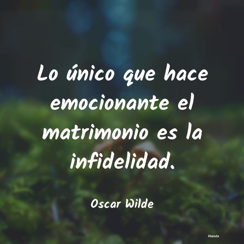 Frases de Oscar Wilde