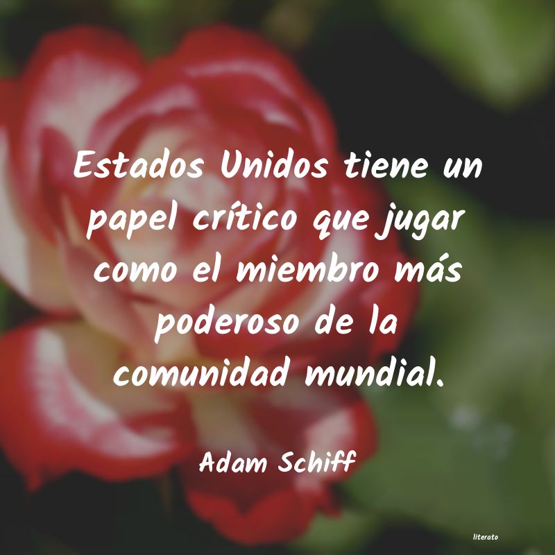 Frases de Adam Schiff
