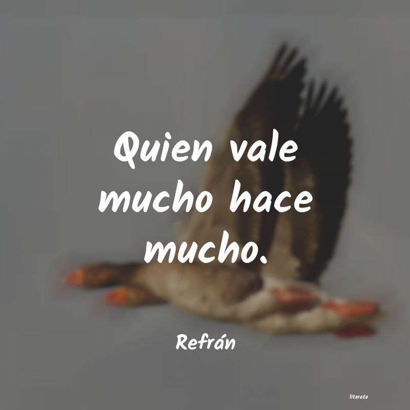 frases de Refrán
