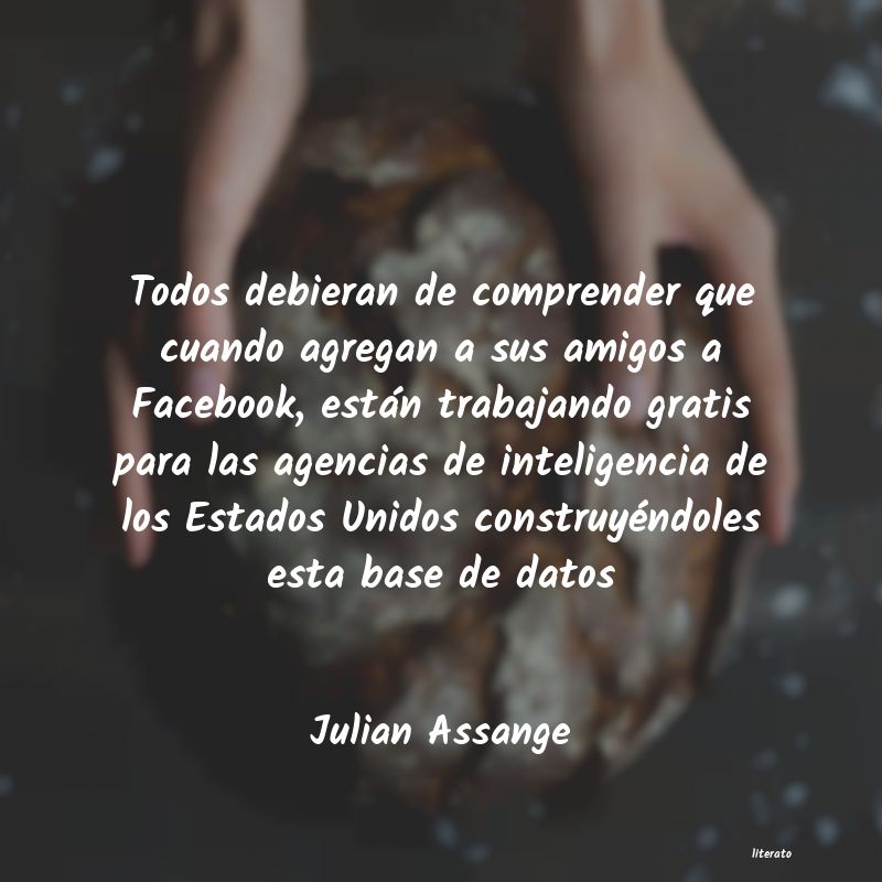 frases de Julian Assange
