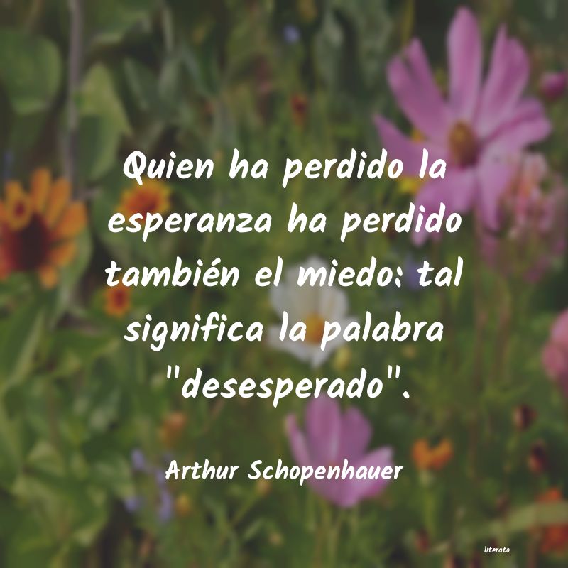 Frases de Arthur Schopenhauer