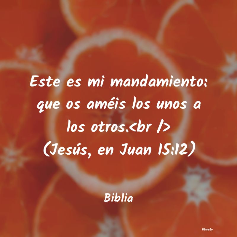 Frases de Biblia