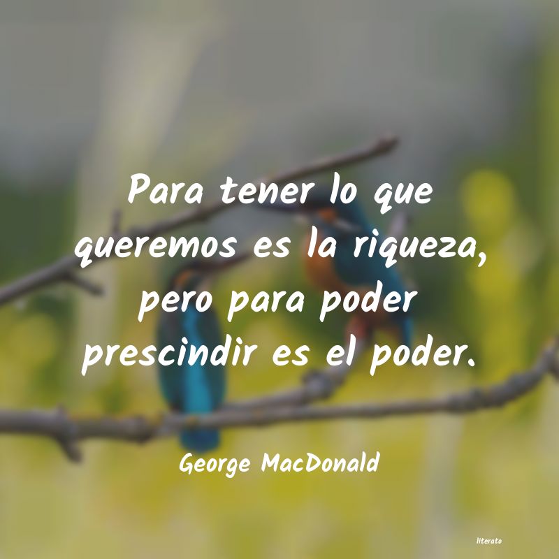 frases de George MacDonald