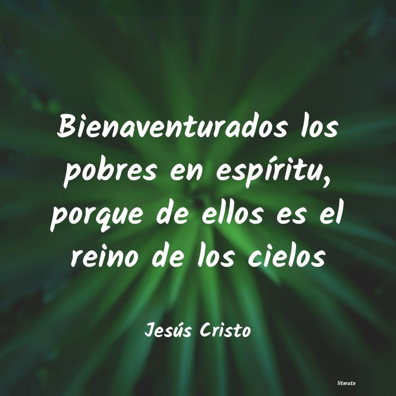 Frases de Jesús Cristo