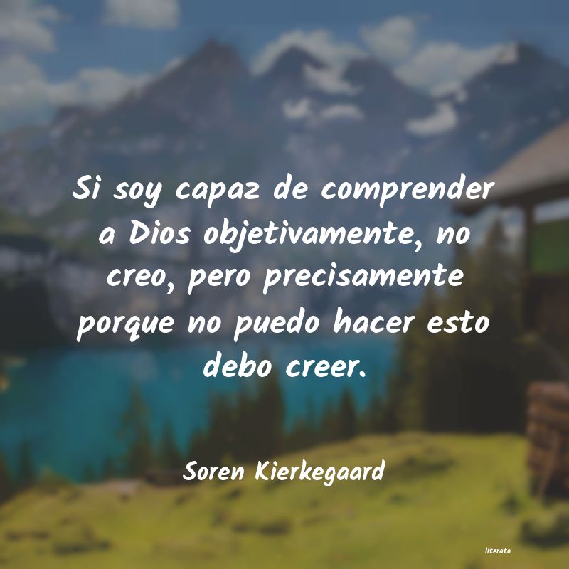 Frases de Soren Kierkegaard