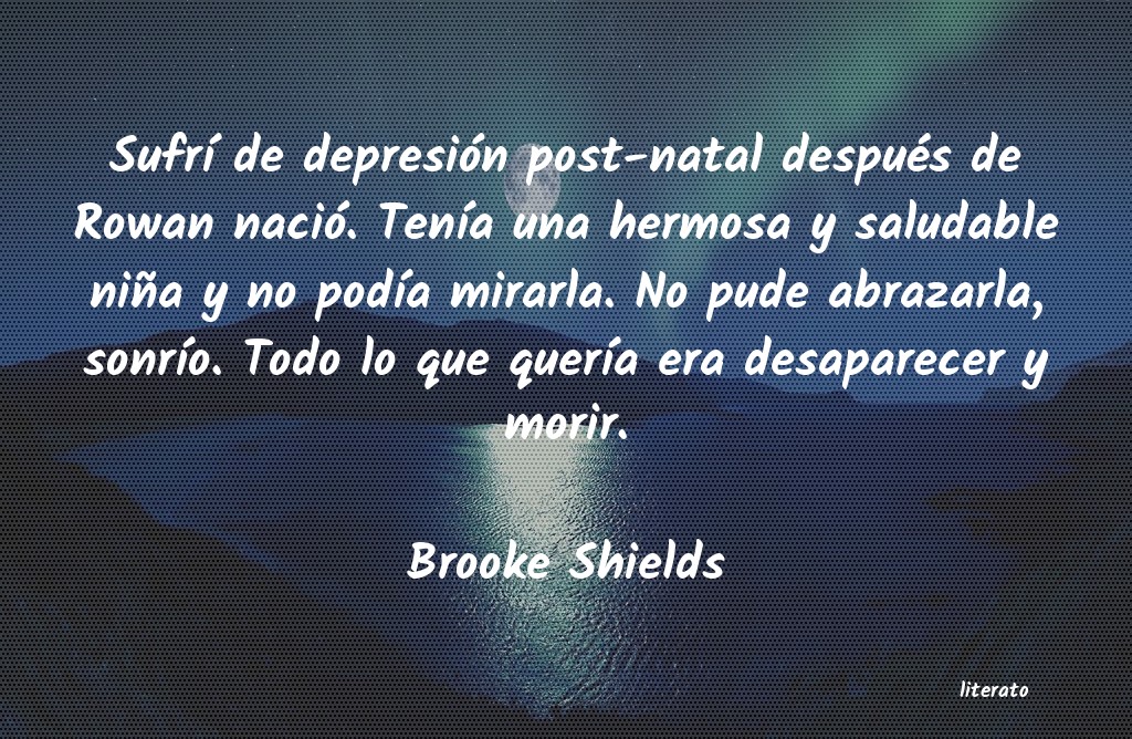 Frases de Brooke Shields
