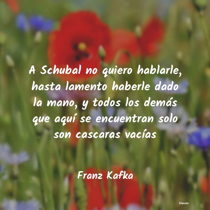 Frases de Franz Kafka