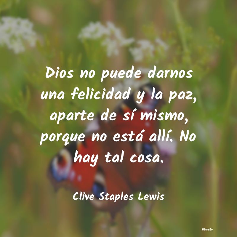 frases de Clive Staples Lewis