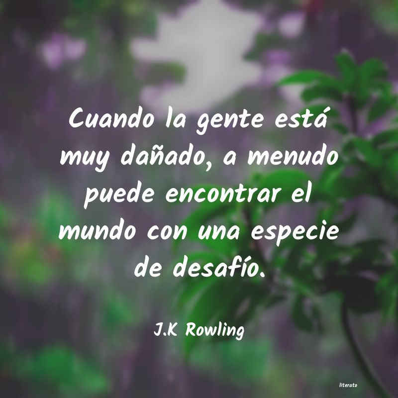 frases de J.K Rowling