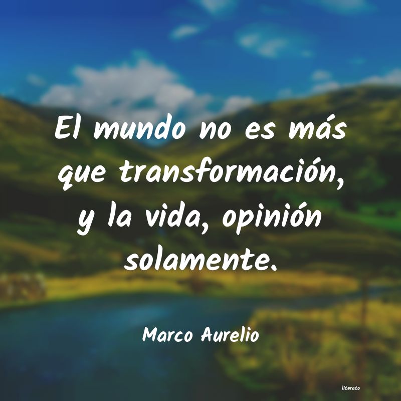 frases de Marco Aurelio