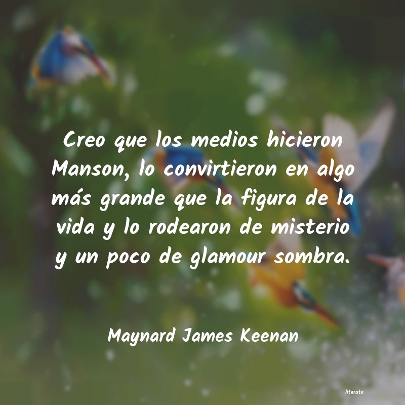 Frases de Maynard James Keenan