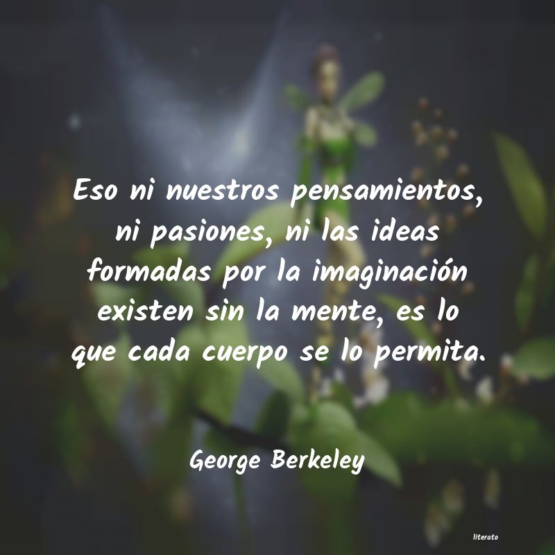 frases de George Berkeley