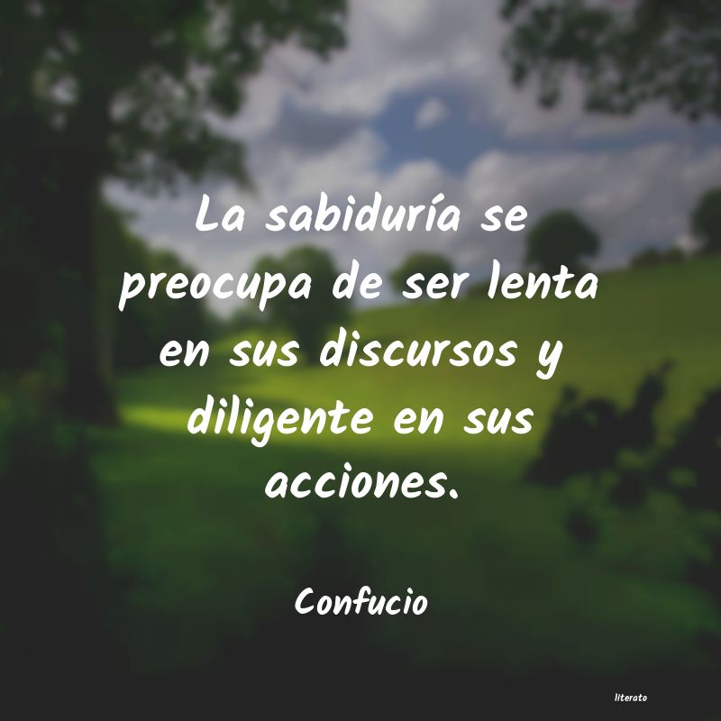 transparente en mis acciones, secreto en mis planes