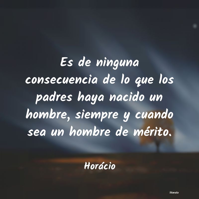 frases de Horácio