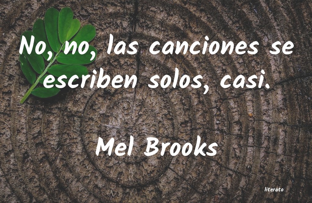 frases de Mel Brooks