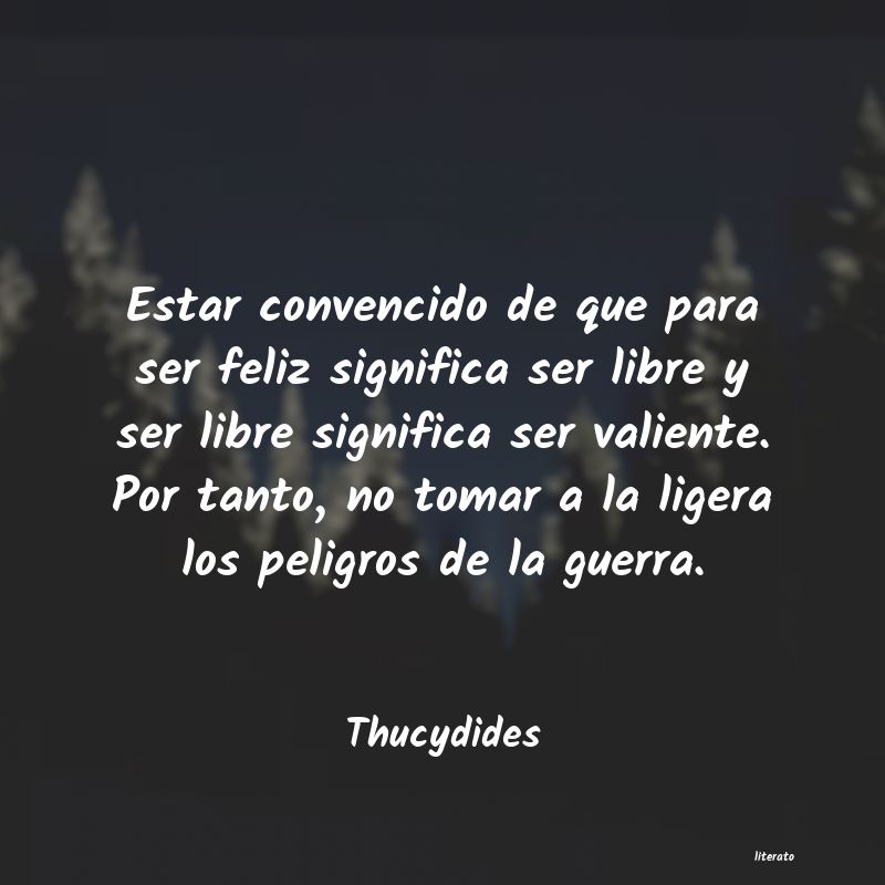 frases de Thucydides